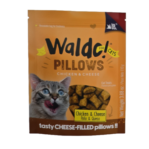 Waldo Cat Pillows Chicken & Chesse 110g