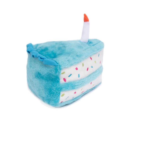 ZippyPaws  Peluche Pastel De Cumpleanos - Azul