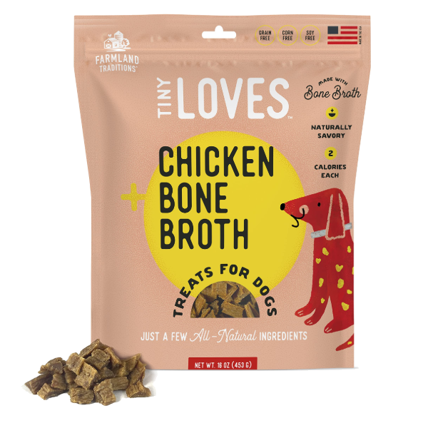 Farmland Tiny Love Chicken Jerky Bone Broth 141g