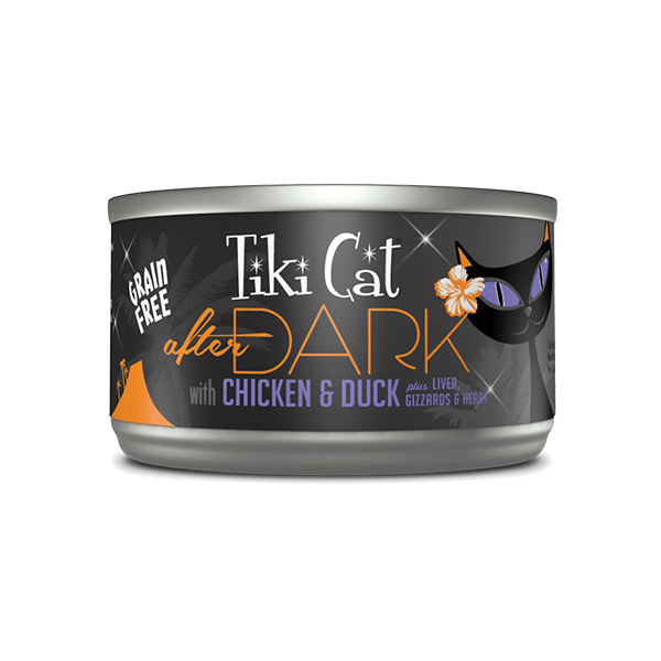 Tiki Cat After Dark Chicken And Duck Recipe In Broth Lata