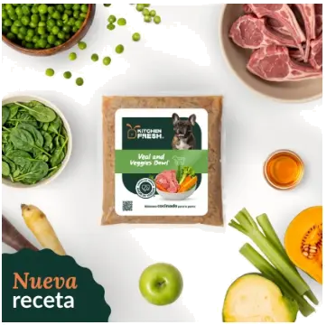 KitChen Fresh Veal and Veggies Bowl 500g