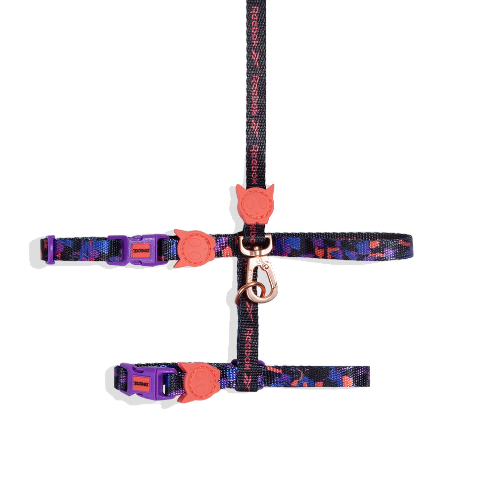 ZEEDOG - COURT HARNESS + LEASH SET