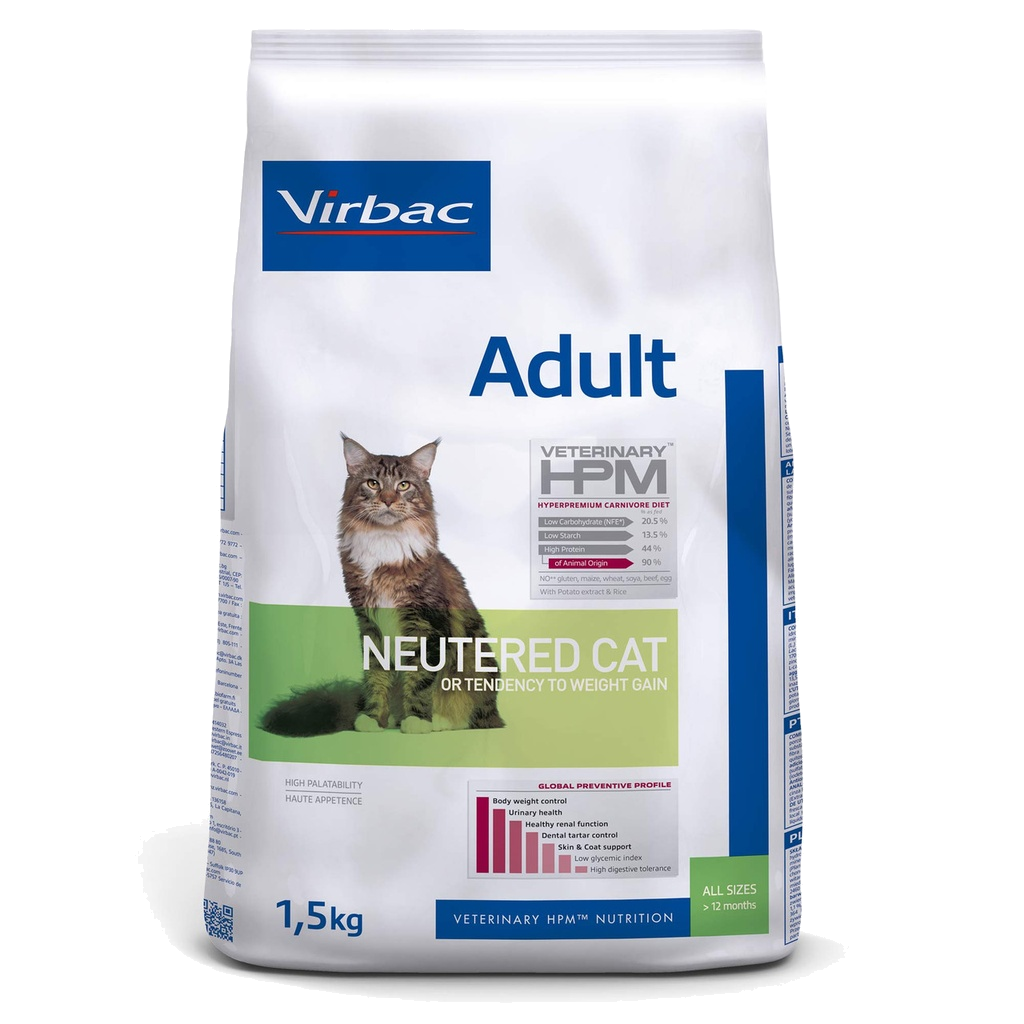 Virbac Veterinary Hpm Senior Neutered Cat