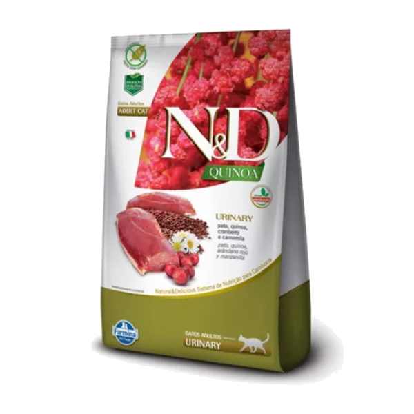 N&D Quinoa Feline Adult Urinary Pato 1.5Kg