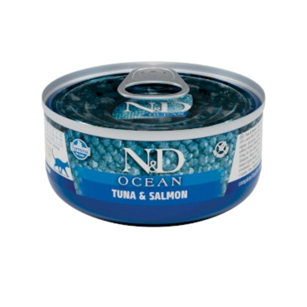 N&D Cat Ocean Tuna & Salmon 70gr