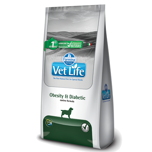 Vet Life Canine Obesity Diabetic 2Kg