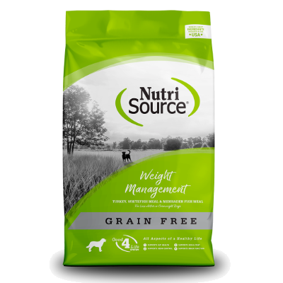 Nutrisource Weight Management Grain Free Dog Food 5kg