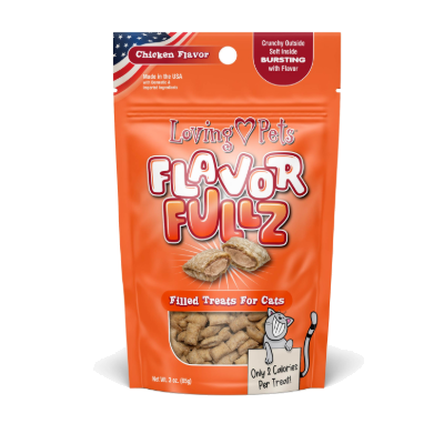 Loving Pets Flavor Fullz Cat Treat Chicken 3onz
