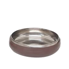 AF Plato Cubierto Silicón Café