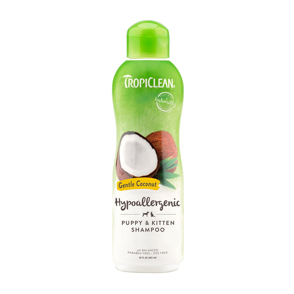 Tropiclean Hypoallergenic Shampoo For Puppy and Kitten - 592 ml