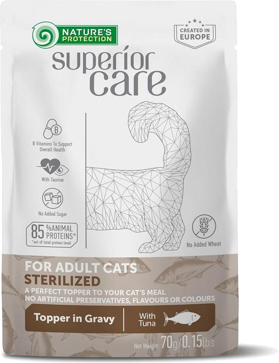 Natures Protection Superior Care  Pouch Esterilizado Atún 70gr