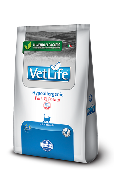 Vet Life Feline Hypoallergenic Pork Pot 2kg