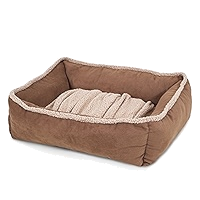 Cama Para Mascota De Piel De Oveja 89cm x 68cm.