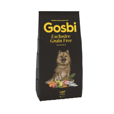 GOSBI EXCLUSIVE GRAIN FREE LIGHT MINI 2Kg.