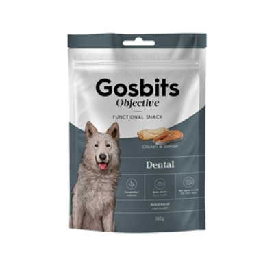 GOSBITS DOG OBJECTIVE DENTAL 150g.