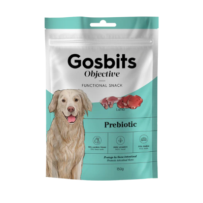 GOSBITS DOG OBJECTIVE PREBIOTIC 150g.