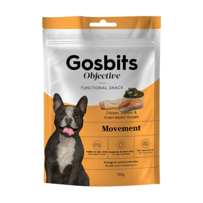 GOSBITS DOG OBJECTIVE MOVEMENT 150g.