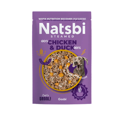 NATSBI STEAMED CHICKEN & DUCK 500 g