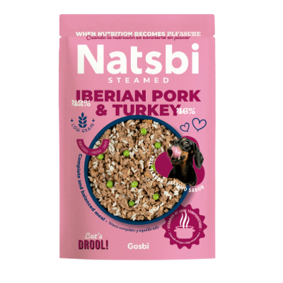 NATSBI STEAMED IBERIAN PORK TURKEY 500 g