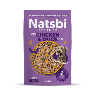 NATSBI STEAMED CHICKEN & DUCK 200 g