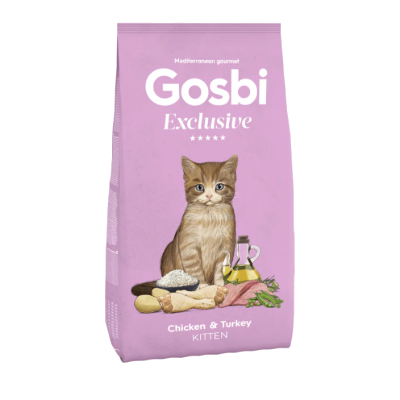 GOSBI EXCLUSIVE CAT CHICKEN & TURKEY KITTEN