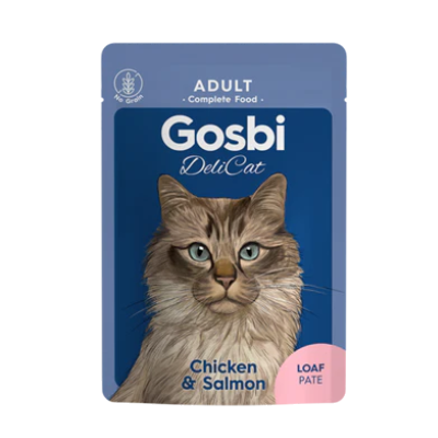 GOSBI DELICAT ADULT CHICKEN&SALMON LOAF 70 g.
