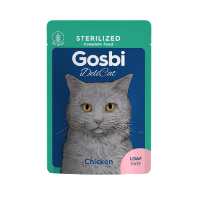 GOSBI DELICAT STERILIZED CHICKEN LOAF 70 g.