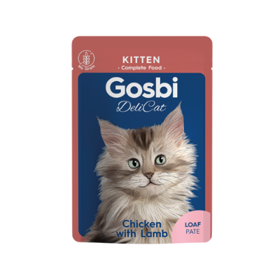 GOSBI DELICAT KITTEN CHICKEN WITH LAMB LOAF 70 g