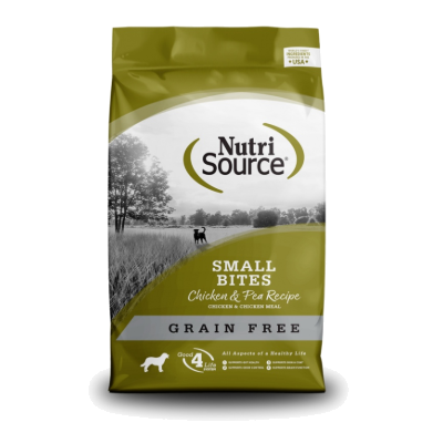 Nutrisource Small Bites Grain Free Chicken & Pea
