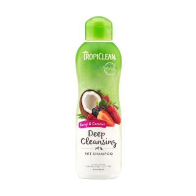 Tropiclean Limpieza Profunda Shampoo Frutos Rojos - 592 ml