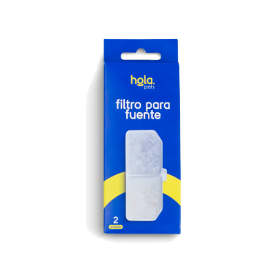 Hola Pets - Pack de 2 Filtros - Fuente de Agua