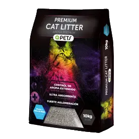 +QPets Arena Premium Talco de Bebé 10 KG