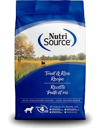 Nutrisource Trout Rice Dog Recipe 1.8 KG