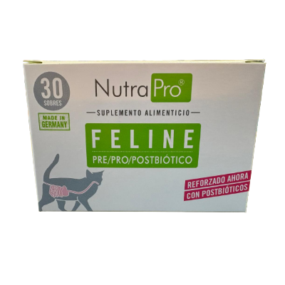 NutraPro Felino Pre/Pro/Postbiotica 1g (Por Sobre)