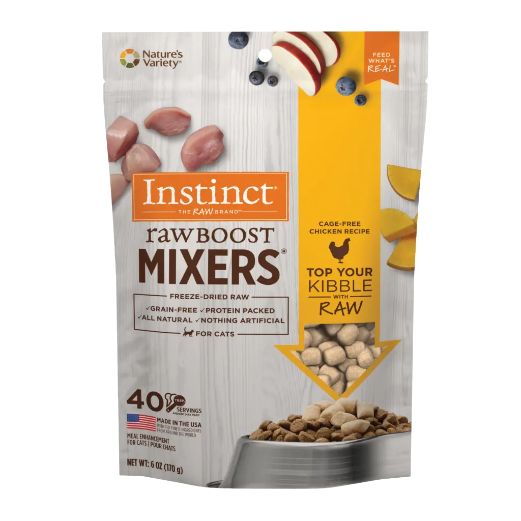 Instinct Cat Raw Boost Shaker Cage Free Chicken - 160g