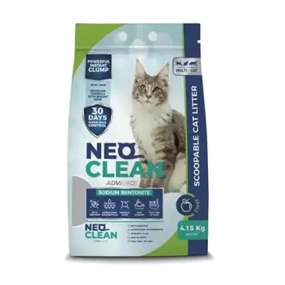 NEOCLEAN CAT LITTER 4,15 KG -MANZANA