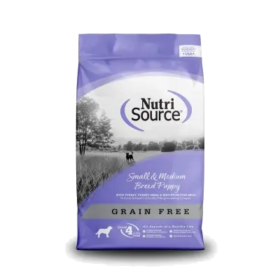 Nutrisource Small & Medium Breed Puppy Grain Free Dog Food 5.4 KG