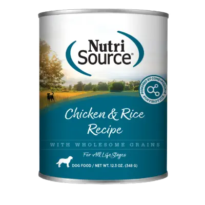 Nutrisource - Chicken & Rice Dog 348 g