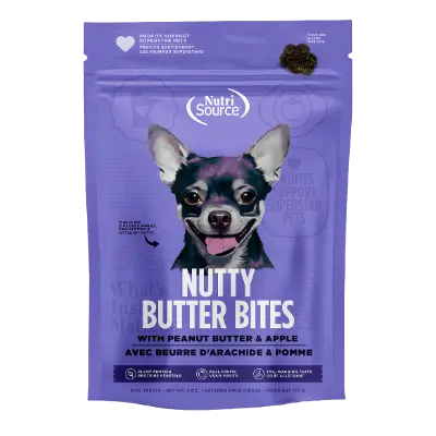 Nutrisource - Nutty Butter Bites Con Granos Mantequilla De Maní Y Manzana 170 g