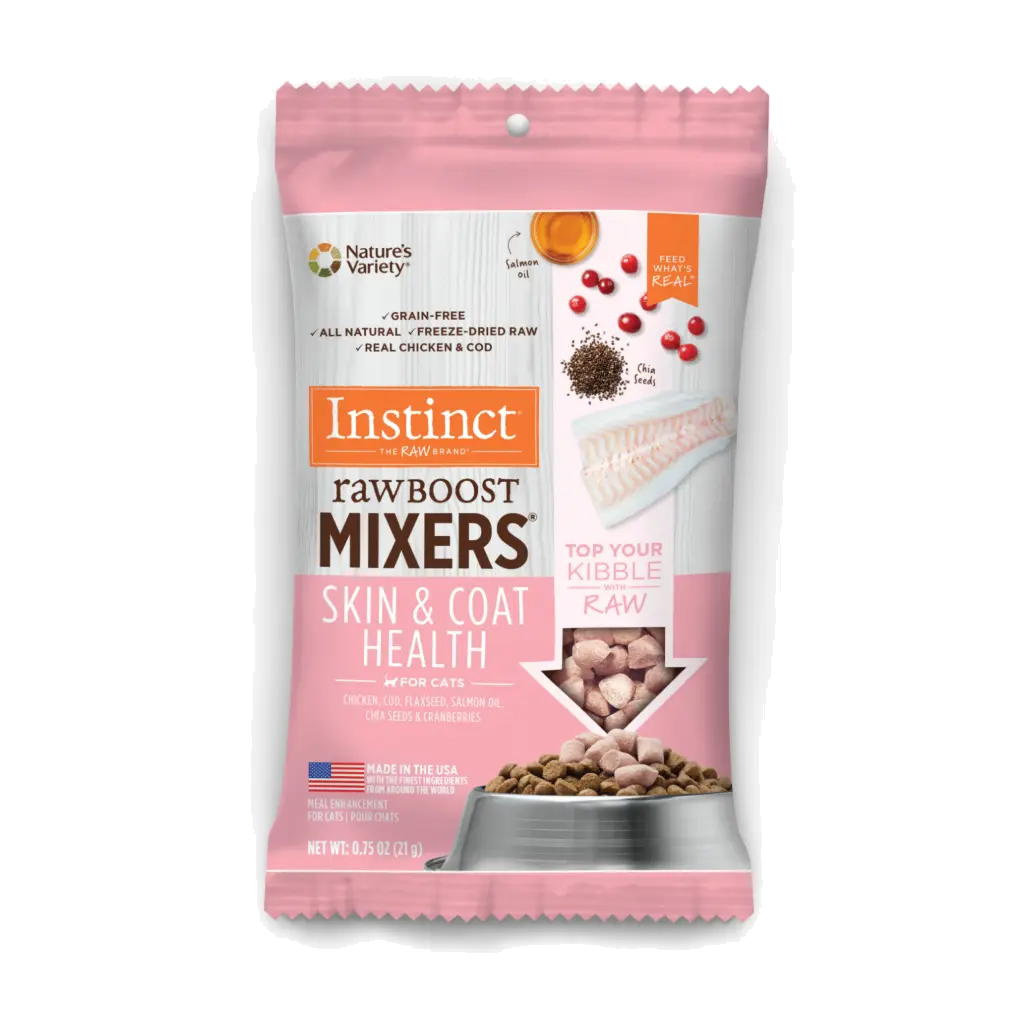 Instinct - Raw Boost Mixers - Skin & Coat Healt Cat 23 g