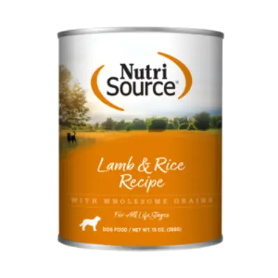Nutrisource Lamb & Rice Formula 348Gr