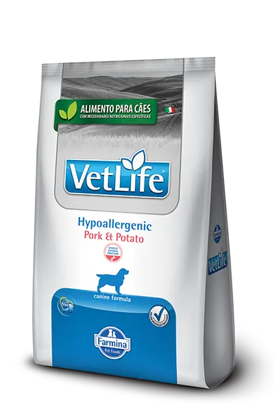 VET LIFE CANINE HYPO PORK & POTATO 