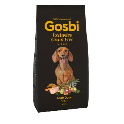 Gosbi Exclusive Grain Free Adult Duck Mini 7 KG