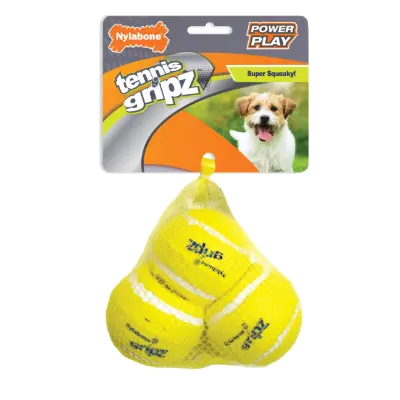 Nylabone -  Pelota de tenis 3 unds