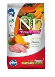 N&D TROPICAL FELINE FRANGO ADT CAST 