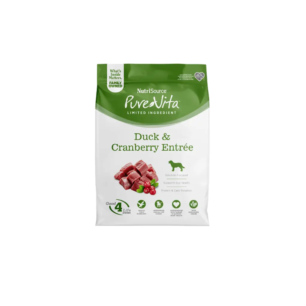 Nutrisource PureVita Duck & Cranberry 1.8 kg