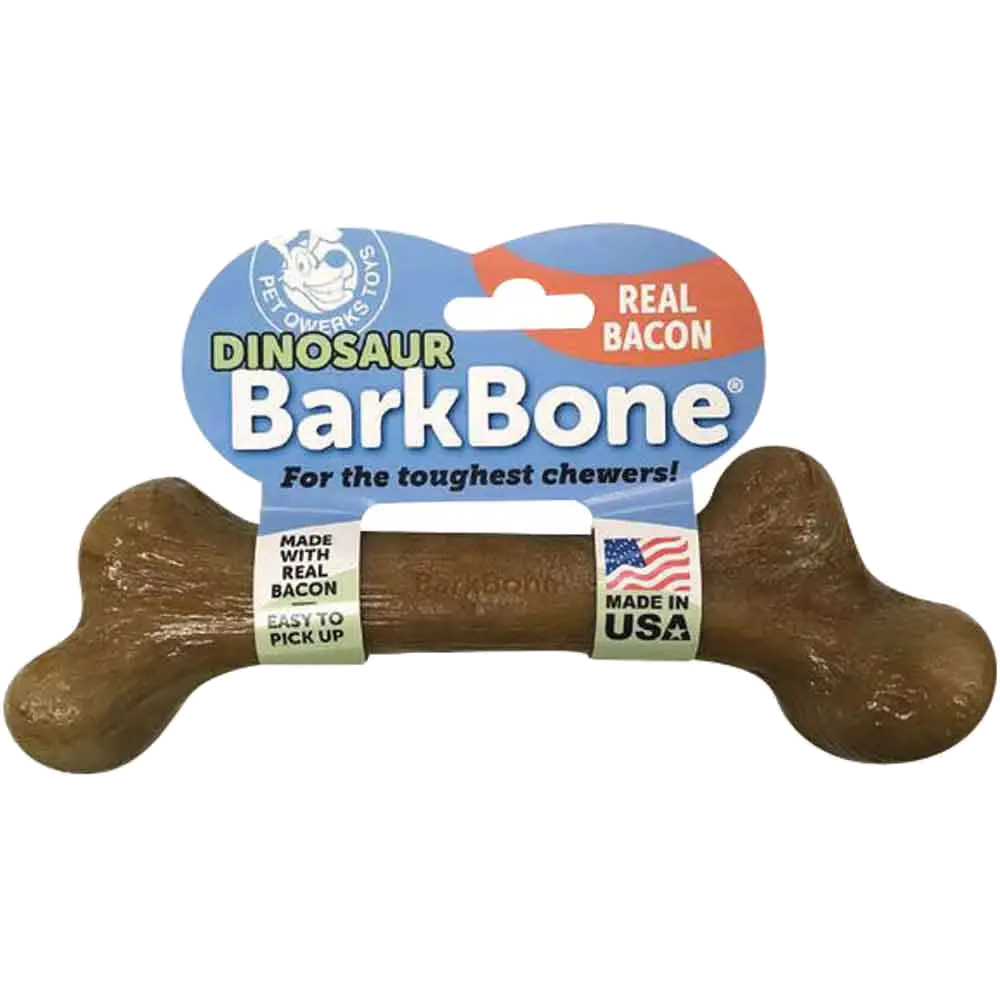 Bark Bone Juguete De Nylon Sabor Tocino 21cm 27kg