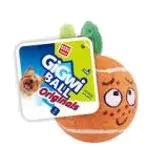GiGwi Ball Originals' ORANGE  with squeaker  