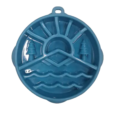 Outward Hound Fun Feeder Mountain Blu 