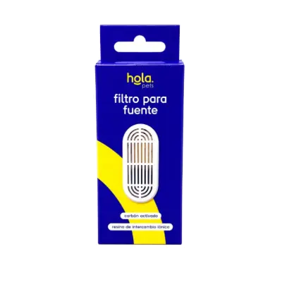 Hola Pets - Filtro Capsula Para Fuente de Acero Inoxidable 